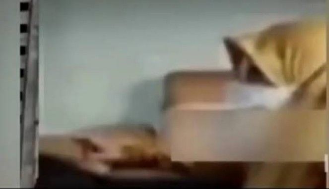 Tangkapan layar : pengakuan seorang wanita hijab yang mengaku dinodai oleh Pendiri Ponpes Al Zaytun, Panji Gumilang