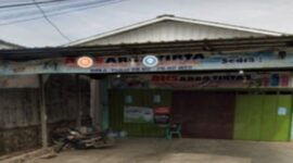 Tempat Usaha Depot Air Isi Ulang yang merupakan lokasi Kejadian Pembunuhan 