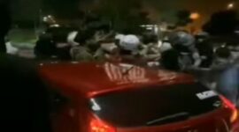 Tangkapan layar suami bersama pelakor tabrak istri sendiri