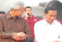 Ganjar Pranowo dan Presiden Jokowi