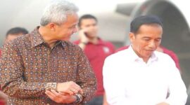 Ganjar Pranowo dan Presiden Jokowi