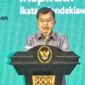 Jusuf Kalla di Acara Halalbihalal ICMI (Ikatan Cendekiawan Muslim Indonesia)