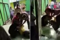 Foto Kolase : Ibu dan Anak di Takalar Dikeroyok Tetangga