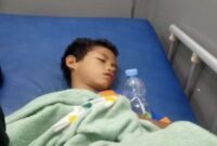 Sukri Ilham Arif, Bocah SD yang terkena peluru nyasar senapan angin (Foto Istimewa)