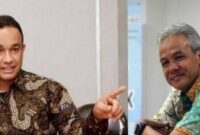 Anies Baswedan dan Ganjar Pranowo/Net