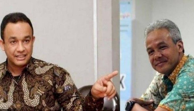 Anies Baswedan dan Ganjar Pranowo/Net