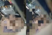 Video tangkapan layar TKA China dengan karyawati tambang di sebuah gudang perusahaan smelter nikel di Konawe