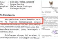 Surat Undangan Gubernur Bali Wayan yang viral
