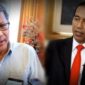 Foto Kolase : Rocky Gerung dan Jokowi