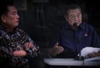 Foto Kolase : Moeldoko dan SBY 