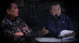 Foto Kolase : Moeldoko dan SBY 