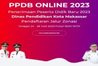 Website pendaftaran PPDB Online Makassar https://ppdb.makassarkota.go.id/