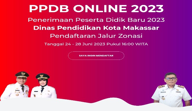 Website pendaftaran PPDB Online Makassar https://ppdb.makassarkota.go.id/