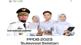 Tampilan Laman Website PPDB 2023 Sulsel https://ppdb.sulselprov.go.id/
