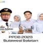Tampilan Laman Website PPDB 2023 Sulsel https://ppdb.sulselprov.go.id/
