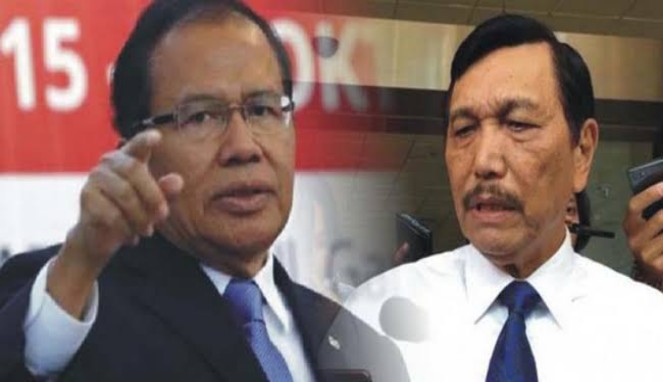 Foto Kolase : Rizal dan Luhut