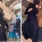 Tangkapan layar video aksi joget nyeleneh di Tanah Suci Makkah, Selebgram asal Samarinda, Athalia Ariella Aubry