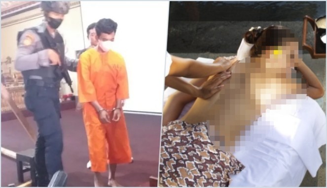 Foto Kolase : Pelaku | Ilustrasi ABG Bule Australia di SPA lalu Dicabuli