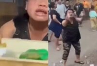 Foto Kolase : aksi Emak-emak gerebek markas transaksi narkoba