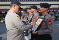 Empat anggota polisi di Polrestabes Makassar diberhentikan secara tidak hormat (Foto Istimewa)