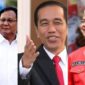 Foto Kolase : Prabowo, Jokowi, dan Ganjar