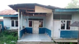 Bangunan Puskesmas pembantu yang berada di lahan Warga tanpa kompensasi 