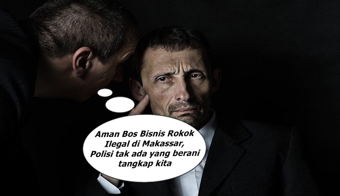 Ilustrasi anak buah bisik-bisik dengan bosnya