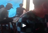 Rekaman video aktivitas judi rolex di Pasar Youtefa Jayapura, Papua