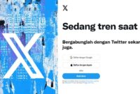 Logo Twitter berganti menjadi huruf X