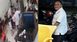 Tangkapan Layar CCTV Dokter di Makassar Tampar Balita