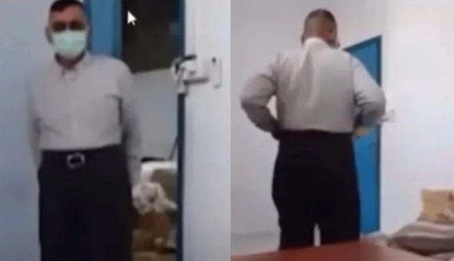 Tangkapan layar video Panji Gumilang