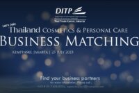 Thailand Cosmetics & Personal Care Business Matchin