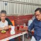 Ketua LSM Laskar Indonesia, Sofyan Muhammad (kiri), Ketua DPD InCare, Andi Ilham Abidin (kanan)