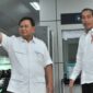 Presiden Jokowi bertemu dengan Prabowo Subianto (Foto : Setkab)