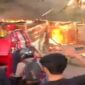 14 Warung Makan di Biringkanaya Makassar Hangus Terbakar