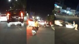 Anak Wakil Ketua DPRD Sulsel Ugal-ugalan di Jalan