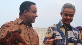 Anies Baswedan dan Ganjar Pranowo/Net