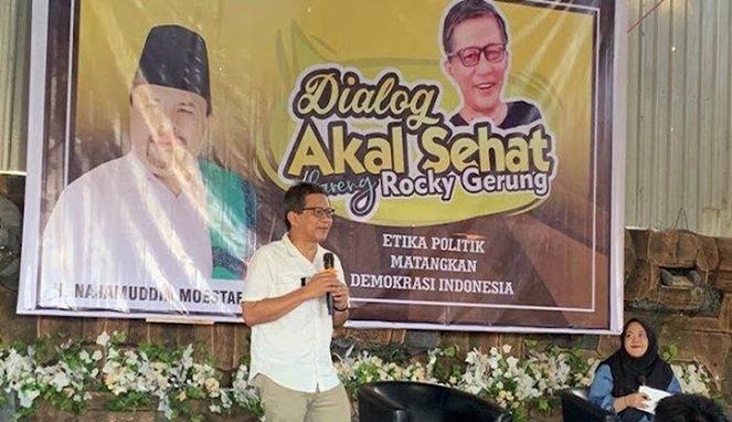 Dialog Akal Sehat Rocky Gerung/Net