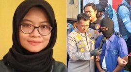 Foto Kolase : Korban Dosen UIN bernama Wahyu Dian Sulviani (Kiri) dan Pelaku adalah Dwi Feriyanto (Kanan)