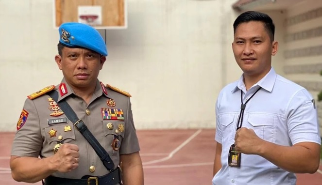 Ferdy Sambo dan Brigadir Yosua (Foto Istimewa)