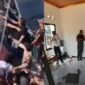 Foto Kolase Aksi Pengeroyokan dan Perusakan Markas PP Semarang
