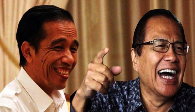 Foto Kolase Jokowi dan Rizal Ramli
