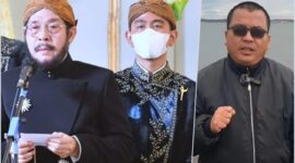 Foto Kolase Ketua MK Anwar Usman, Gibran Jokowi dan Denny Indrayana