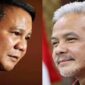 Foto Kolase Prabowo Subianto dan Ganjar Pranowo