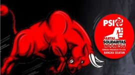 Ilustrasi Banteng Menanduk