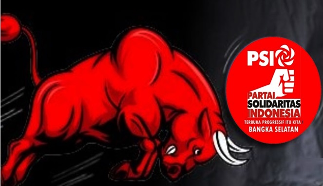 Ilustrasi Banteng Menanduk