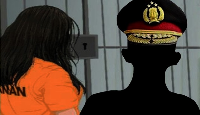 Ilustrasi Oknum Polisi Polda Sulsel Lakukan Pelecehan ke Tahanan Wanita