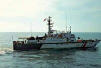 Ilustrasi kapal pelaku illegal fishing diamankan KKP