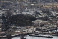 Kebakaran Hutan di Hawaii Bak Zona Perang (Foto REUTERS)