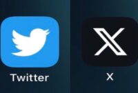 Logo X Baru Twitter